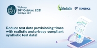 Webinar: Reduce test data provisioning times with realistic and privacy-compliant synthetic test data!