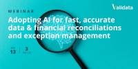 Webinar: Adopting AI for faster, accurate data & financial reconciliations and exception management